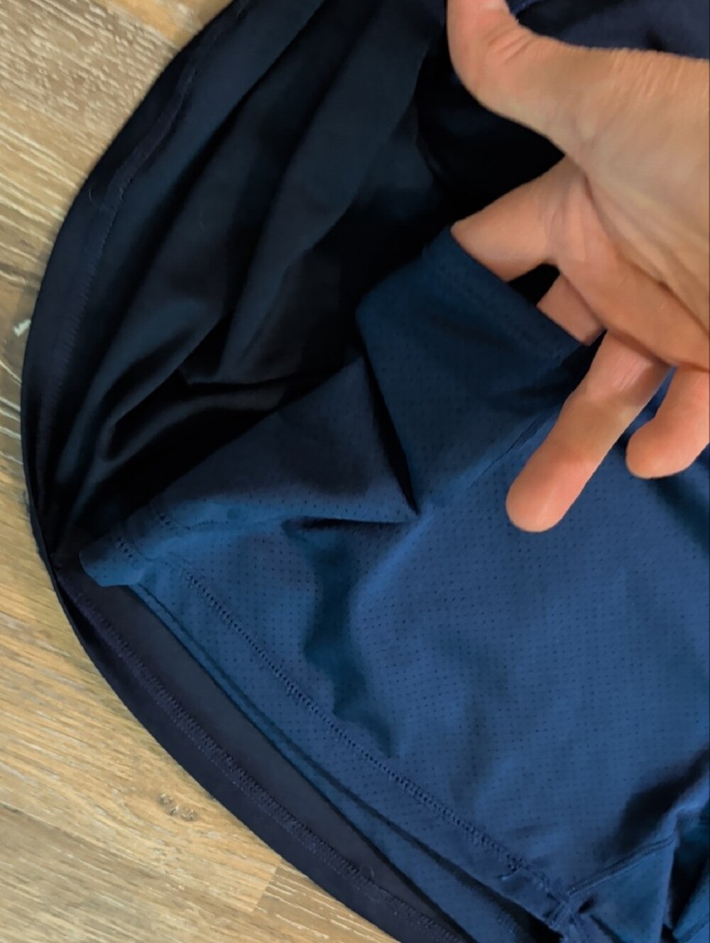 Navy Women's Athletic Skort - Picture 6 of 9
